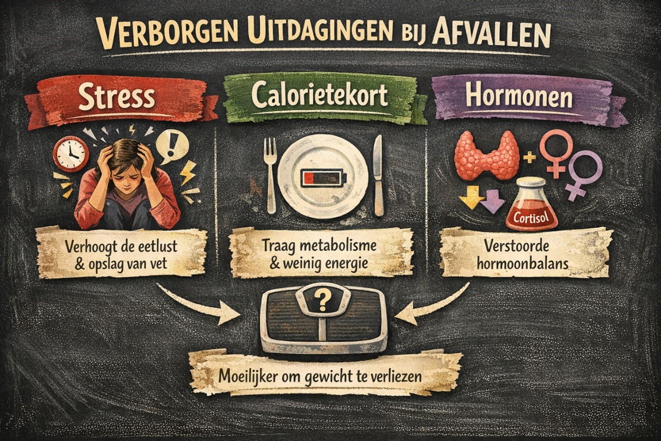 Wat veel vrouwen niet verwachten bij het afvallen.